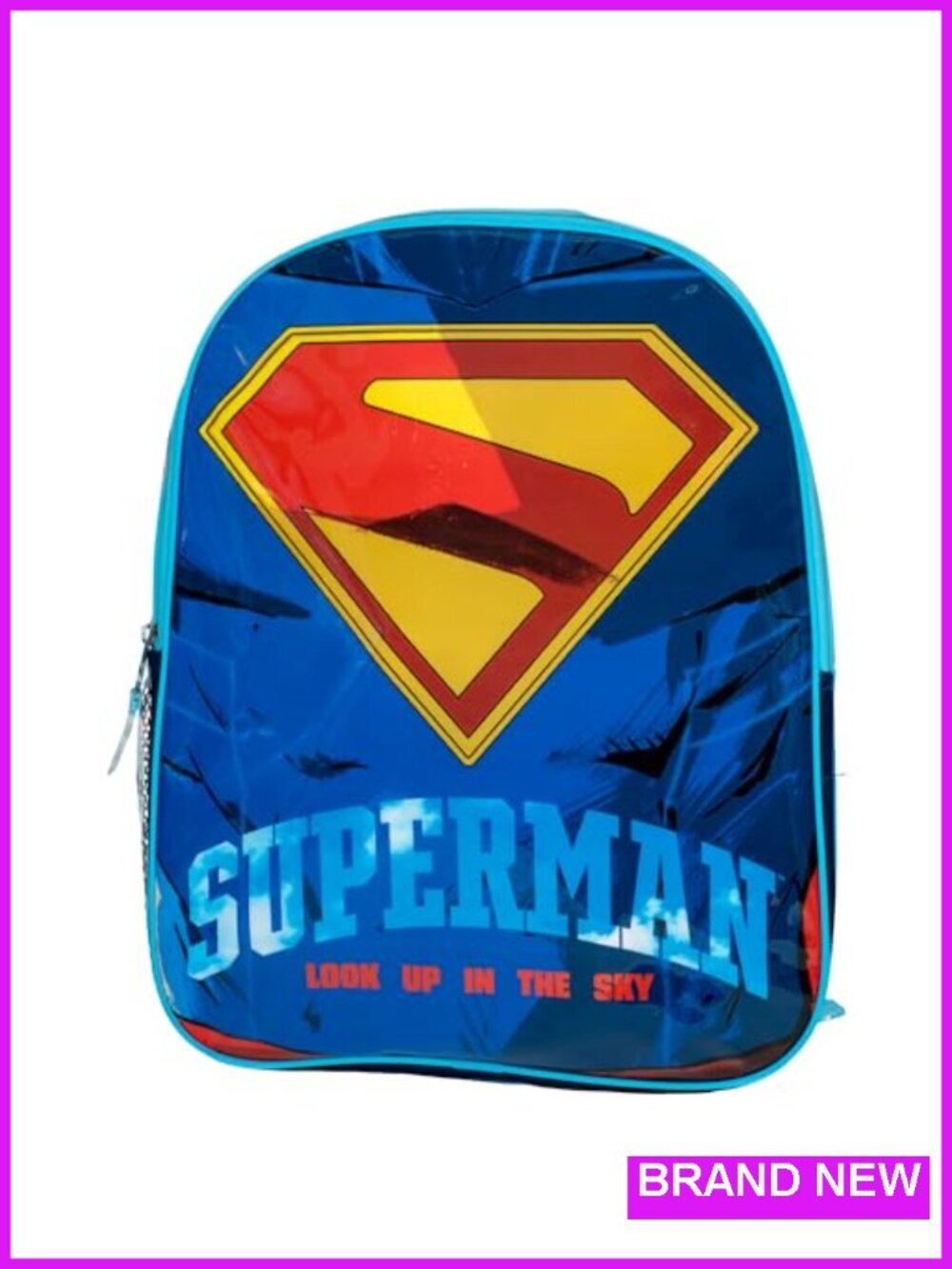 Superhero Backpack 15" School Bag for Boys with Padded Straps